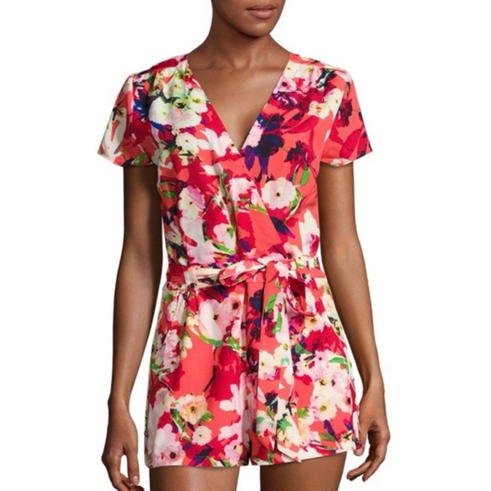 Yumi Kim Vermillion Bloom‎ Safari Romper Floral